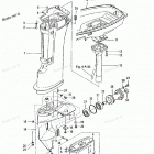 M18D Drivershaft Housing, Gear Case