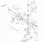 M35C Кронштейн крепления к транцу