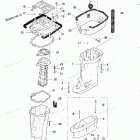 M90A Корпус ведущего вала (нога)