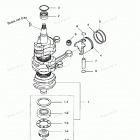 M60B Поршни и коленчатый вал