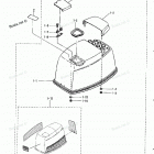 MD50A Верхний колпак мотора
