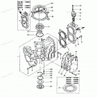 M15B2 Cylinder, Crankcase Assy