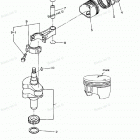 MFS6A Поршни и коленчатый вал