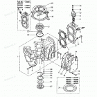 M9.9B2 Cylinder, Crankcase Assy