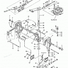 M50D Кронштейн крепления к транцу