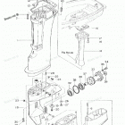 M18C2 Driveshaft Housing Gear Case