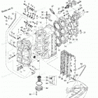 M90A Cylinder Crank Case Assembly