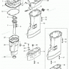 NSD40B2 Корпус ведущего вала (нога)