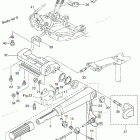 NSD50B2 Tiller Handle, F Type