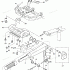 NSD40B2 Tiller Handle, F Type