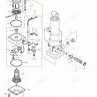 NSF9.8A3 Механизм гидроподъема Power Trim
