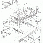NSF5C Bottom Cowl & Tiller Handle