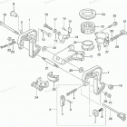 NSF3.5B Clamp Bracket, Swivel Bracket