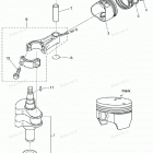 NSF5C Колен. вал и поршень