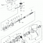 NSD75C2 Gear Case, Propeller Shaft