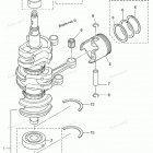 NSD50B2 Колен. вал и поршень