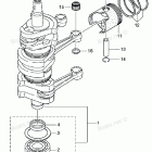 NSD75C2 Колен. вал и поршень