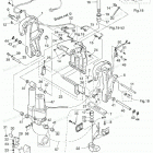 NSD50B2 Bracket 2, Power Trim & Tilt