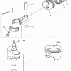 NSF6C Колен. вал и поршень