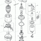NSD75C2 Electric Parts, Starter Motor 2