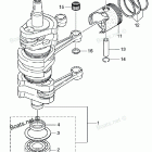NSD90C2 Колен. вал и поршень