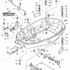 NSD90C2 Bottom Cowl, Motor Cover Lower