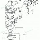 NSD70B Колен. вал и поршень