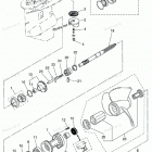 NSD70B Gear Case, Drive Shaft