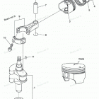 NSF4B Колен. вал и поршень