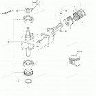 NSF3.5A Поршни и коленчатый вал