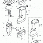 NSD40B2 Корпус ведущего вала (нога)