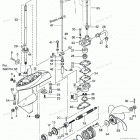 NSF4B Gear Case, Drive Shaft & Gear Case, Propeller Shaf...