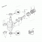 NSF9.8A3 Поршни и коленчатый вал