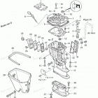 NSF25B Корпус ведущего вала (нога)