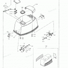 NSD70B Верхний колпак мотора