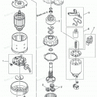 NSD90C2 Electric Parts, Starter Motor 2