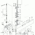 NSF2.5B Gear Case, Drive Saft
