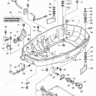 NSD90C2 Bottom Cowl, Motor Cover Lower