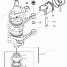 NSD90C2 Колен. вал и поршень