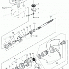 NSD90C2 Gear Case, Propeller Shaft