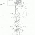 NSF2.5A Drive Shaft Housing Gear Case