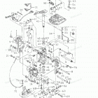 NSD70B Кронштейн крепления к транцу
