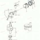 NSF5B Поршни и коленчатый вал
