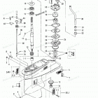 NSD40B Корпус редуктора (вертикальный вал)