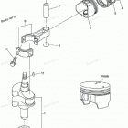 NSF5B Колен. вал и поршень