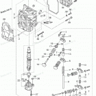 NSF15C Cylinder Head & Oil Pump