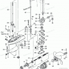 NSF5B Gear Case, Drive Shaft & Gear Case, Propeller Shaf...