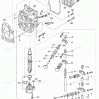 NSF20C Cylinder Head & Oil Pump