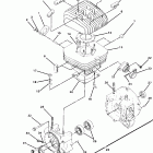W857027 SCRAMBLER Crankcase and cylinder assembly