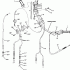 W857027 SCRAMBLER Hand control cable assembly